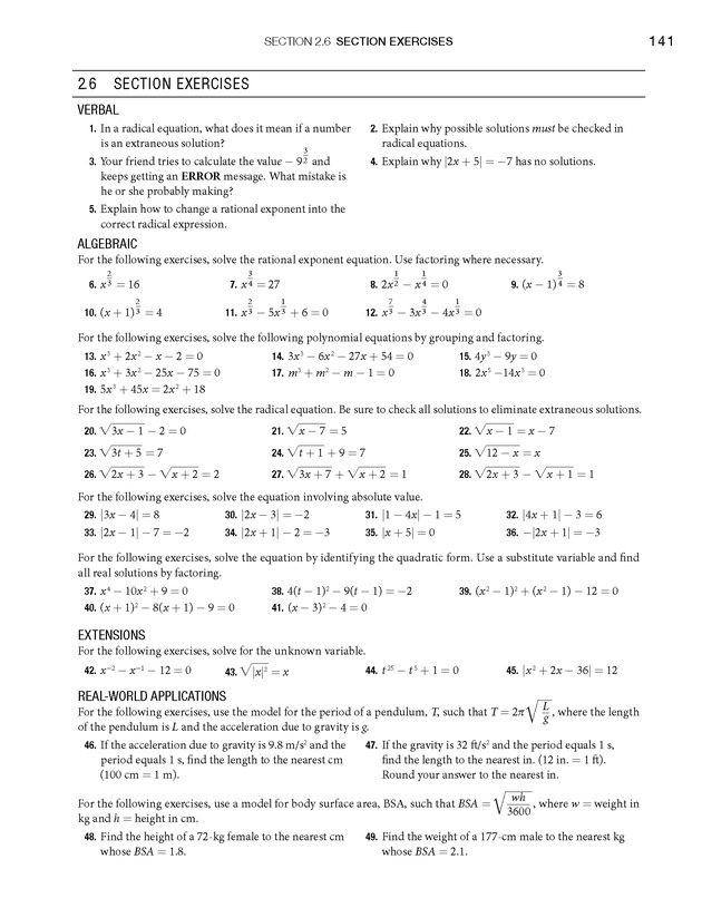 Algebra and Trigonometry - Front Matter 159